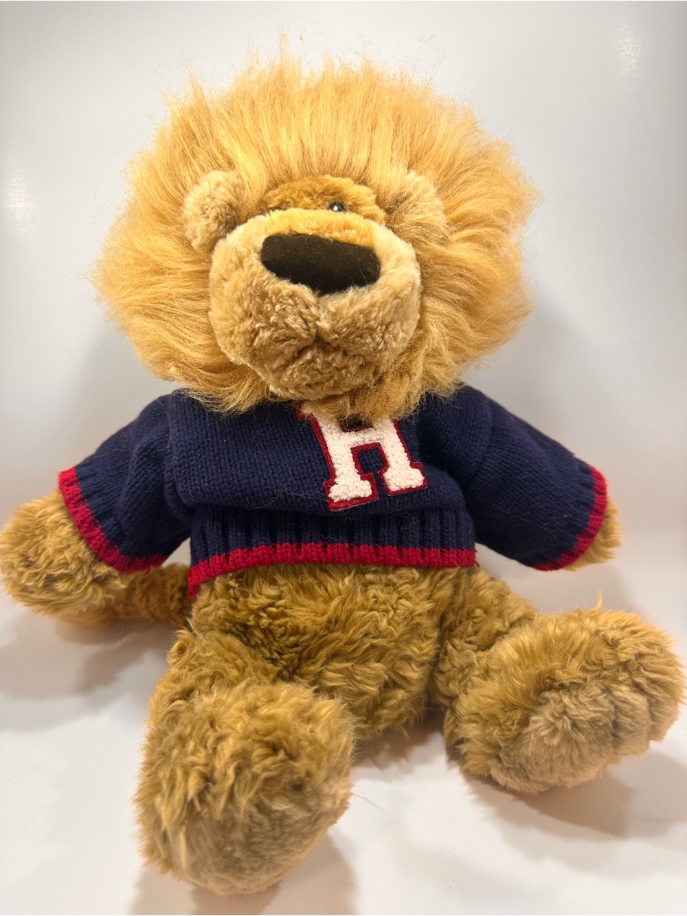 Gund Golden Brown Plush Bear with Red Label